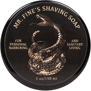Fine Fine Accoutrements Snake Bite Shaving Collection Shaving Set Black Shaving Soap 5 Oz