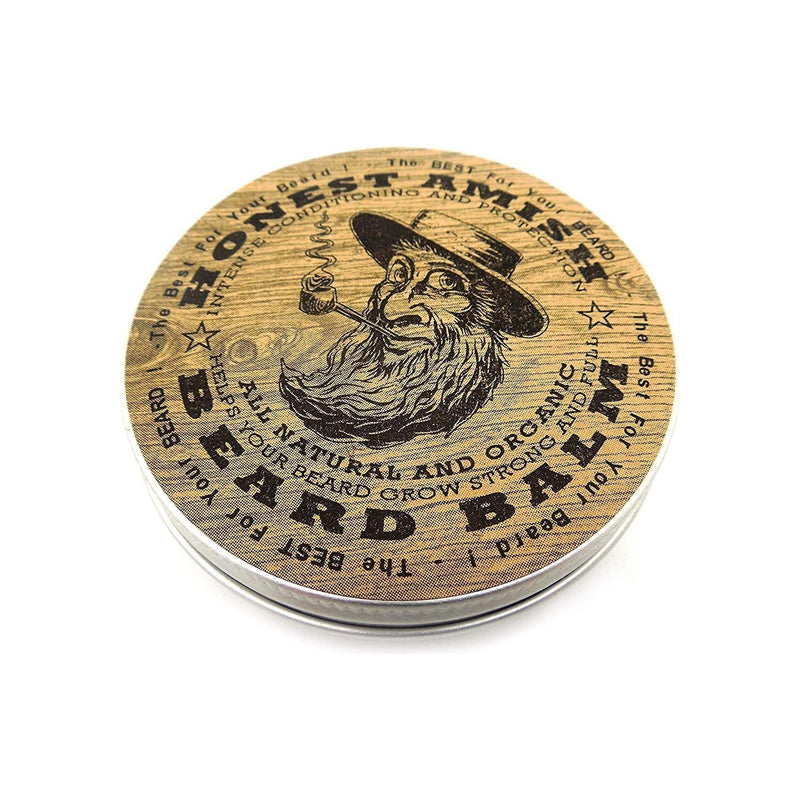 Honest Amish Honest Amish Beard Balm Twist Tin Large 4 Oz Beard Balm Tan