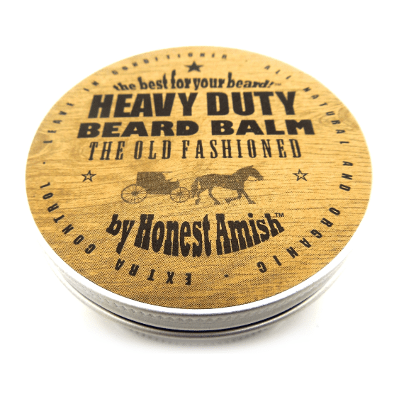 Honest Amish Honest Amish Heavy Duty Beard Balm & Conditioner 4 Oz Beard Balm & Conditioner Dark Khaki