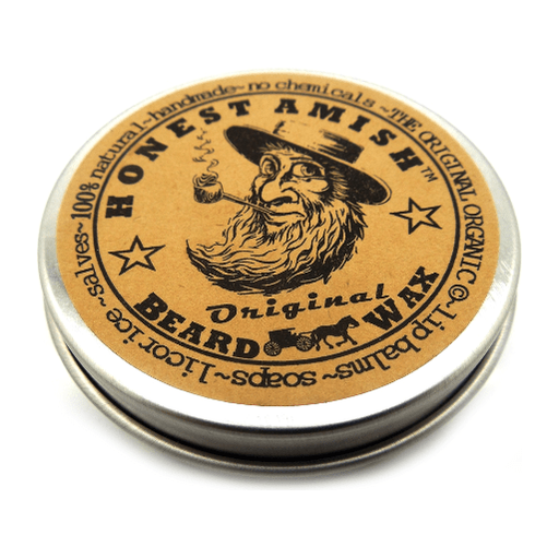 Honest Amish Honest Amish Original Beard Wax 2 Oz Beard Wax Dark Khaki