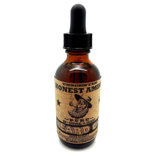 Honest Amish Honest Amish Pure Beard Oil Fragrance 2 Oz Beard Oil Tan
