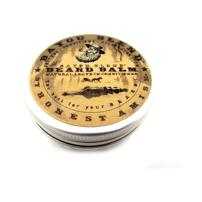 Honest Amish Honest Amish Bayou Blend Beard Balm 2 Oz Beard Balm Dark Khaki