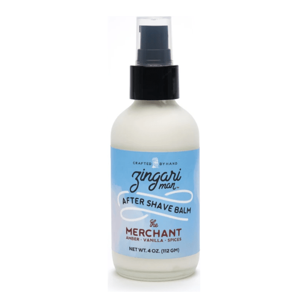 Zingari Man Zingari Man The Merchant Shaving Collection Shaving Set Light Gray Aftershave Balm 4 oz