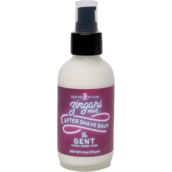 Zingari Man Zingari Man The Gent Shaving Collection Shaving Set Gray Aftershave Balm 4 oz