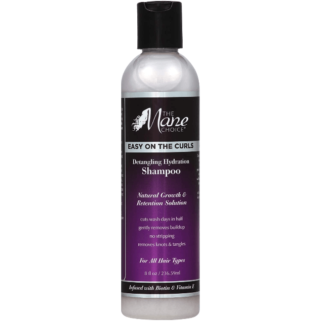 The Mane Choice The Mane Choice Easy On The Curls Detangling Hydration Shampoo 8 Oz Shampoo Light Gray