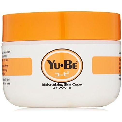 Yu-Be Yu-Be Moisturizing Skin Cream Jar 4.4 Oz Skin Cream Antique White