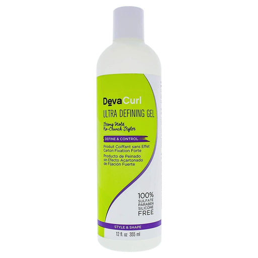 Devacurl DevaCurl Ultra Defining Gel Strong Hold For Style & Shape 12 Oz Hair Styling Gel Light Gray