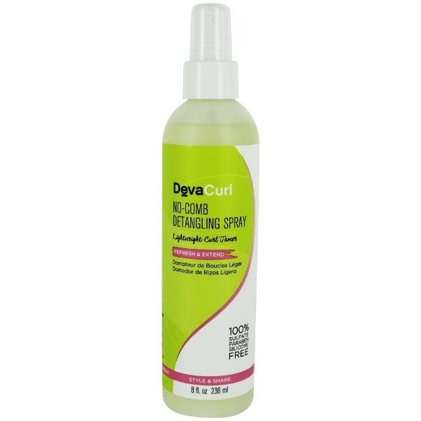 Devacurl DevaCurl No-Comb Detangling Hairspray Hairspray 8 Oz Hairspray Light Gray