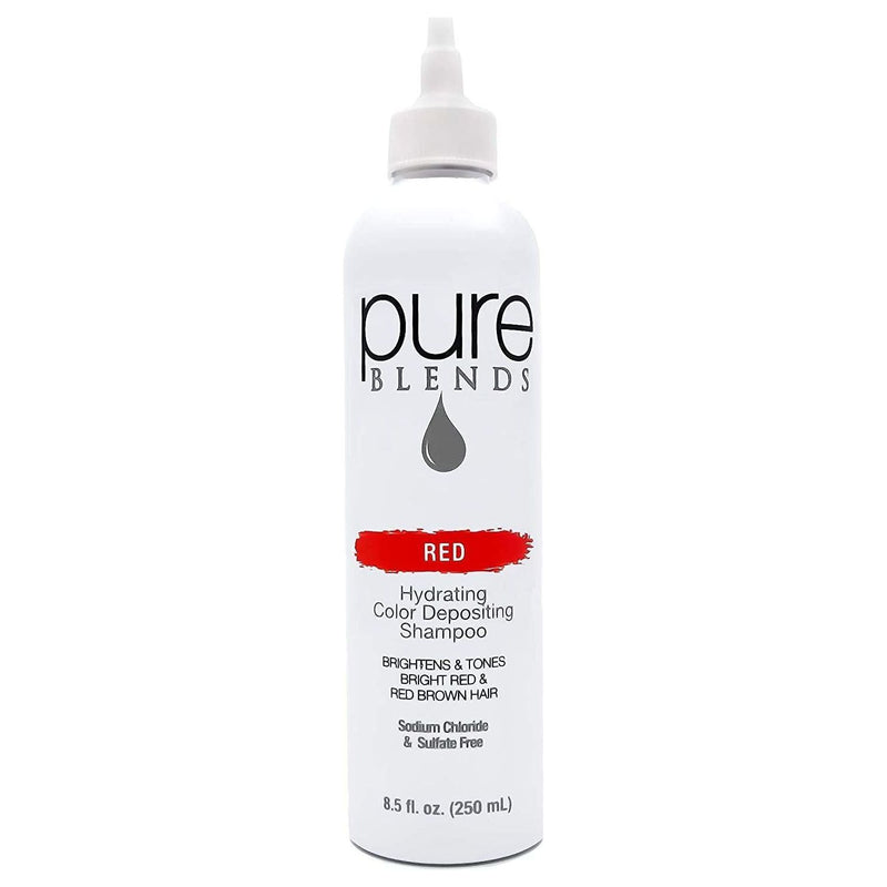 Pure Blends Pure Blends Hydrating Color Depositing Shampoo - Red 8.5 oz Shampoo Lavender