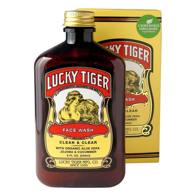 Lucky Tiger Lucky Tiger Face Wash 8 fl oz Face Wash Black