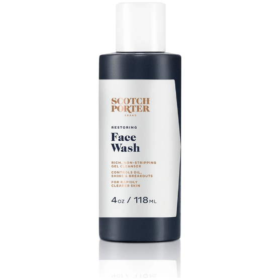Scotch Porter Scotch Porter Restoring Face Wash 4 Oz Face Wash Dark Slate Gray