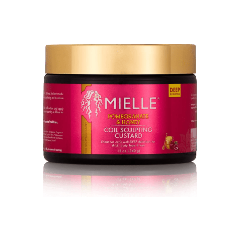 Mielle Organics Mielle Organics Pomegranate & Honey Curl Sculpting Custard 12 oz Curl Sculpting Custard Maroon
