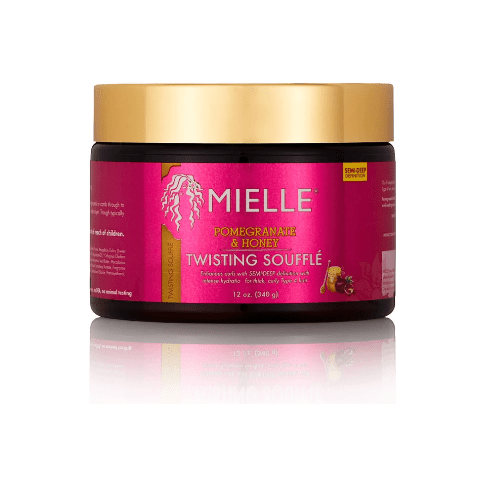 Mielle Organics Mielle Organics Pomegranate & Honey Twisting Souffl? 12 oz Hair Styling Product Maroon