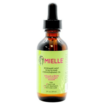 Mielle Organics Mielle Rosemary Mint Scalp & Hair Strengthening Oil 2 oz Hair Oil Tan