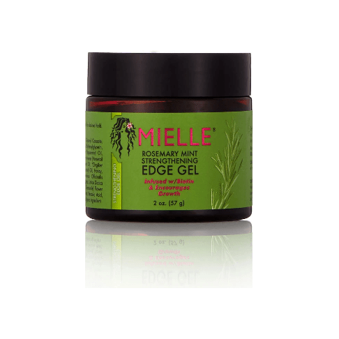 Mielle Organics Mielle Rosemary Mint Strengthening Edge Gel 2 oz Hair Gel Dark Olive Green