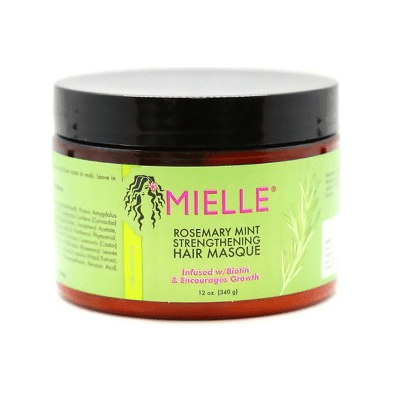 Mielle Organics Mielle Rosemary Mint Strengthening Hair Masque 12 oz Hair Masque Dark Slate Gray