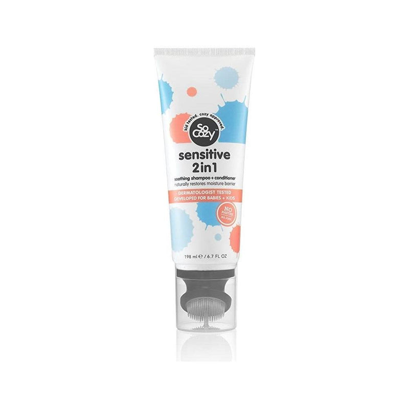 So Cozy So Cozy Hush Sensitive 2 in 1 Soothing Shampoo + Conditioner 6.7 oz Shampoo + Conditioner Light Gray