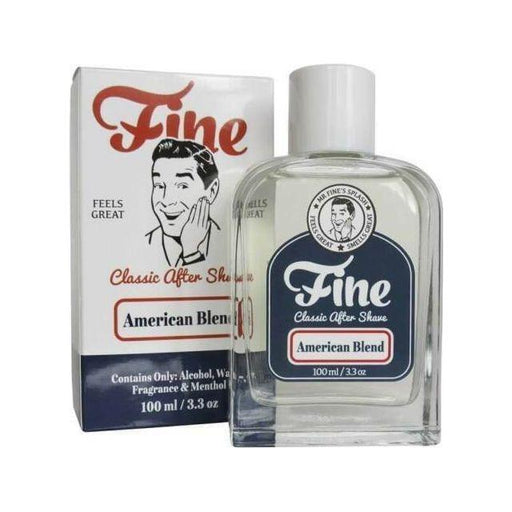 Fine Fine Accoutrements American Blend Shaving Collection Shaving Set Gray After Shave Splash 3.3 oz