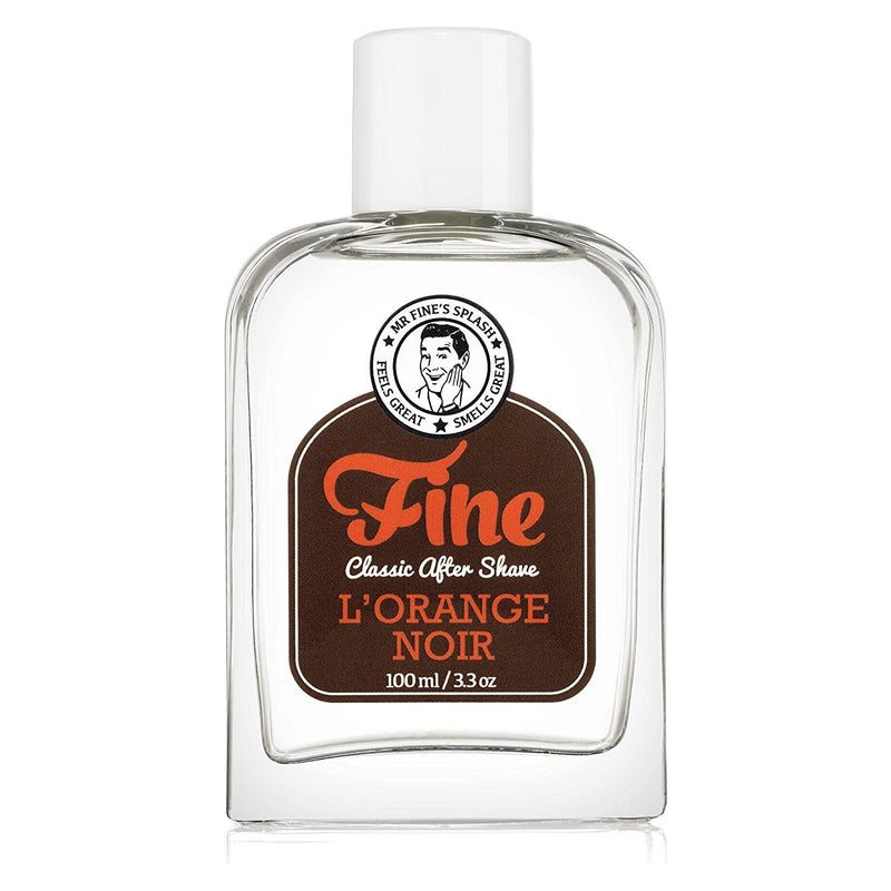 Fine Fine Classic L'Orange Noir Shaving Collection Shaving Set Lavender Aftershave Splash 3.3 oz