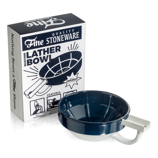 Fine Fine Wet Shave Lather Bowl Blue Shaving & Grooming Dark Slate Gray