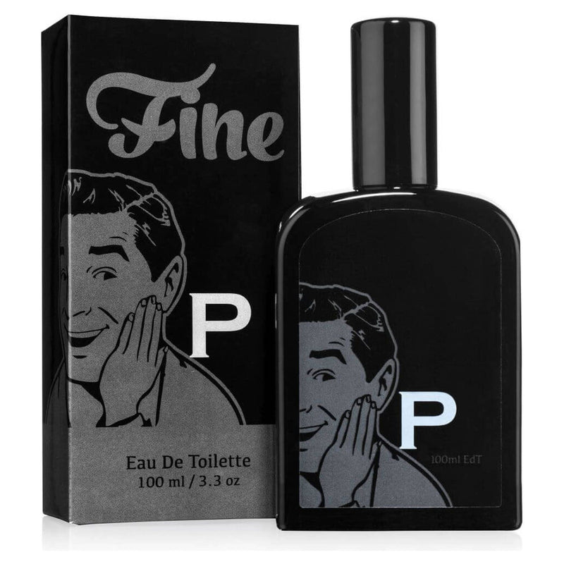 Fine Fine Accoutrements EDT Platinum Eau De Toilette With Atomizer Cap 3.3 Oz Eau De Toilette Black