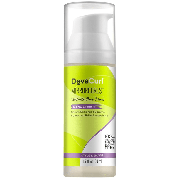 Devacurl DevaCurl Mirrorcurls Moisturizing Shine Serum 1.7 oz Hair Serum Light Gray
