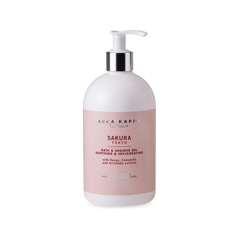 Acca Kappa Acca Kappa Sakura Bath & Shower Gel 17 oz Bath & Shower Gel Gray