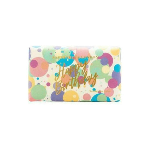 Wavertree & London Wavertree & London Australian Natural Happy Birthday Luxury Soap Bar 7 Oz Luxury Soap Bar Light Gray