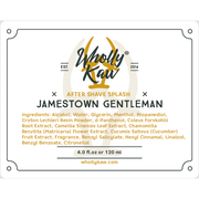 WhollyKaw Wholly Kaw Jamestown Gentleman Shaving Collection Shaving Set Dark Slate Gray Aftershave Splash 4 oz