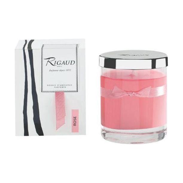 Rigaud Rigaud Rose Medium Size Candle 170g Candle Light Gray