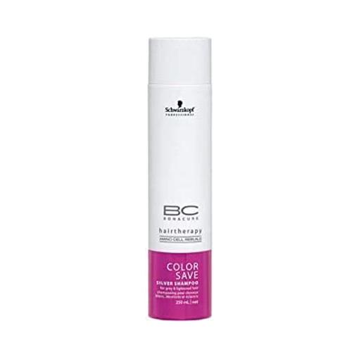 Schwarzkopf Schwarzkopf Bonacure Color Save True Silver Shampoo 8.5 oz Shampoo Lavender