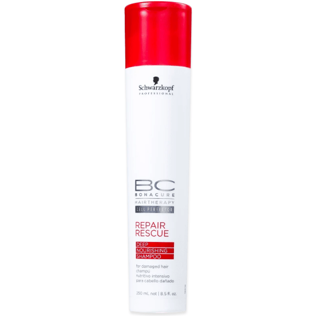 Schwarzkopf Schwarzkopf BC Bonacure Repair Rescue Shampoo 8.5 Oz Shampoo Red