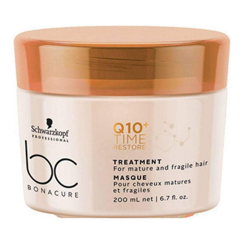 Schwarzkopf Schwarzkopf Bonacure Q10 Time Restore Treatment 200ml Hair Treatment Light Gray