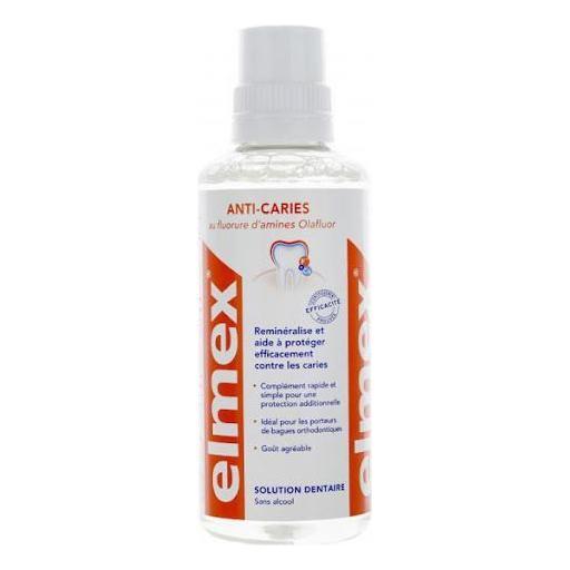 Elmex Elmex Solution Dentaire Mouthwash 400ml Mouthwash Light Gray