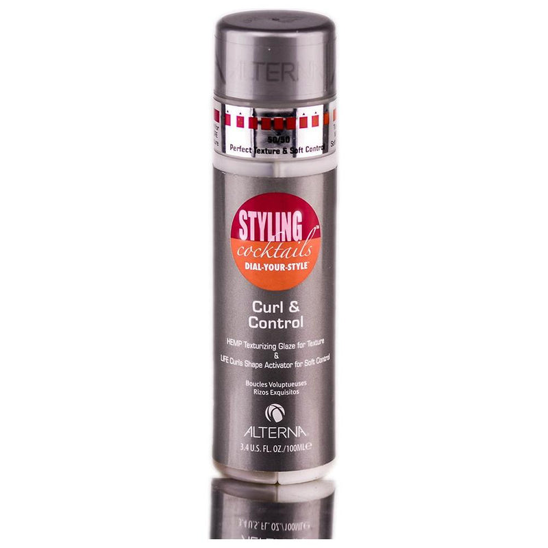 Alterna Alterna Styling Cocktails Dial Your Style Curl & Control 3.4 Oz Hair Styling Product Light Slate Gray