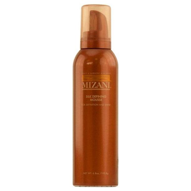 Mizani Mizani Silk Defining Mousse 6.8 oz Hair Mousse Saddle Brown