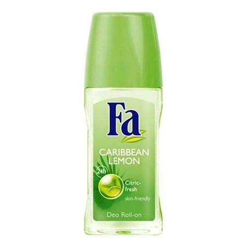 Fa Fa Deodorant Roll-On 24 hour Caribbean Lemon 1.7 oz Personal Care Dark Khaki