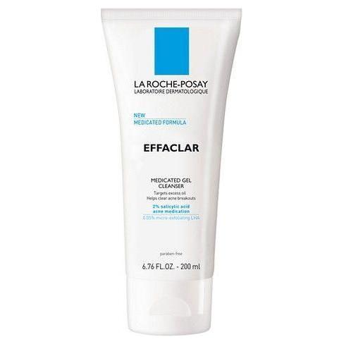 La Roche-Posay La Roche-Posay Effaclar Medicated Gel Cleanser 6.76 oz Medicated Gel Cleanser Lavender
