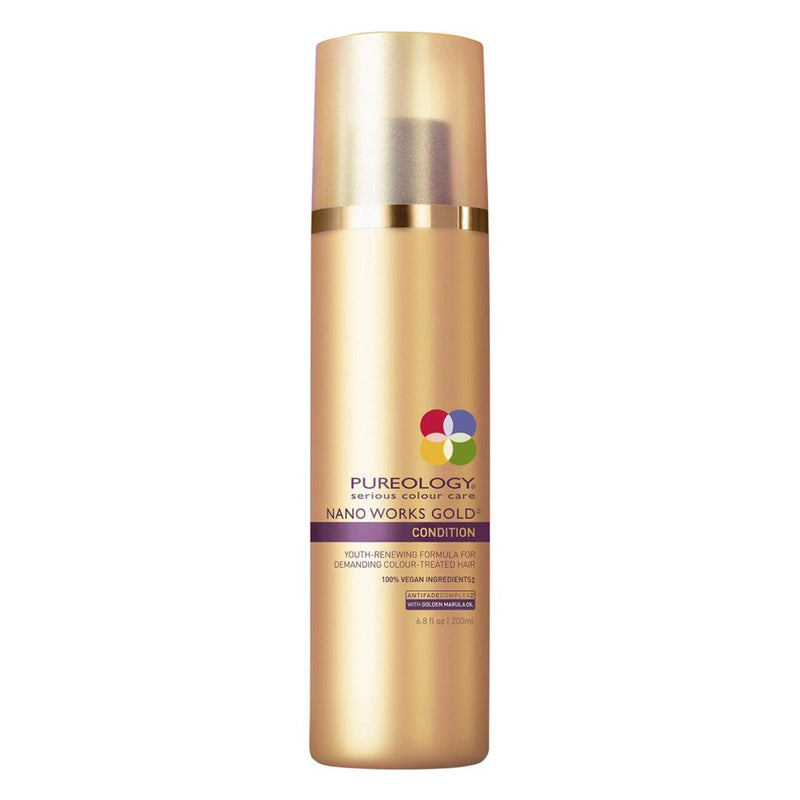 Pureology Pureology Nano Works Gold Conditioner 6.7 fl oz Hair Conditioner Tan