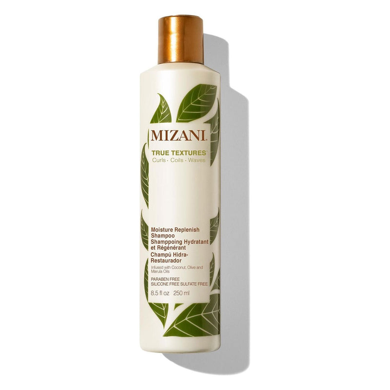 Mizani Mizani True Textures Moisture Replenish Shampoo 8.5 oz Shampoo Light Gray