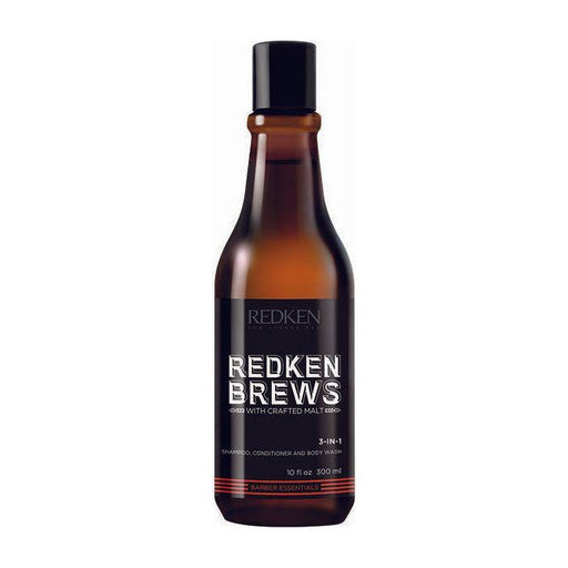 Redken Redken Brew 3-In-1 Shampoo 300ml Shampoo & Conditioner Dark Slate Gray