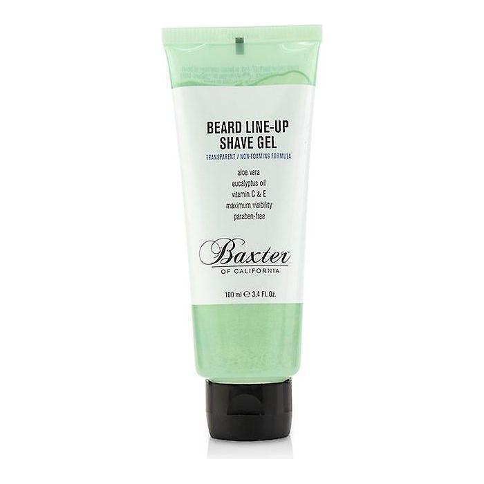 Baxter Of California Baxter Of California Beard Line-Up Shave Gel 3.4 Oz Shave Gel Light Gray