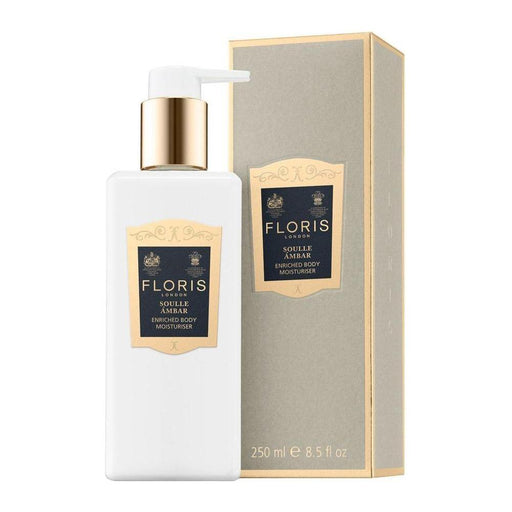 Floris London Floris London Soulle Ambar Enriched Body Moisturiser for Women 250ml Body Moisturiser Gray