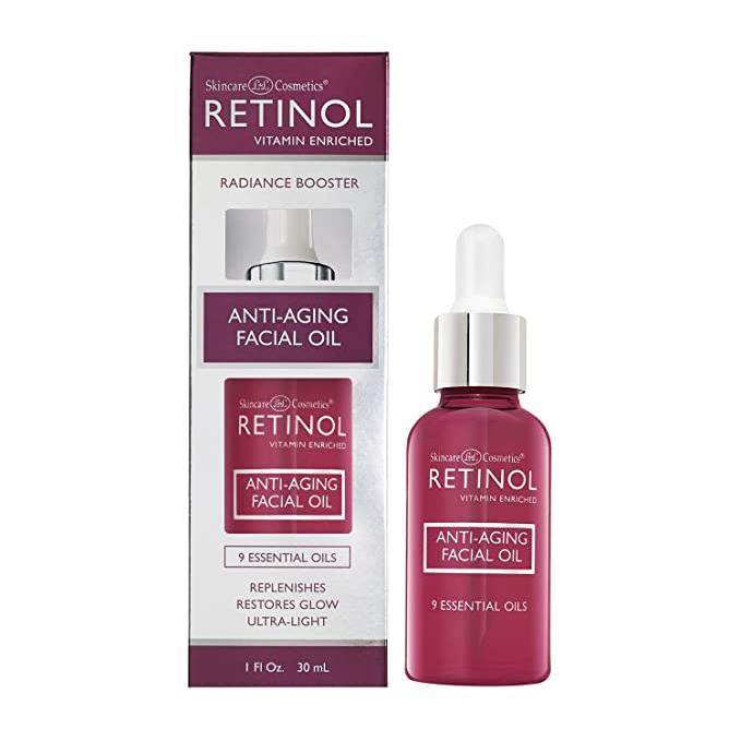 Retinol Retinol Vitamin Enriched Anti-aging Facial Oil 30ml Facial Oil Light Gray