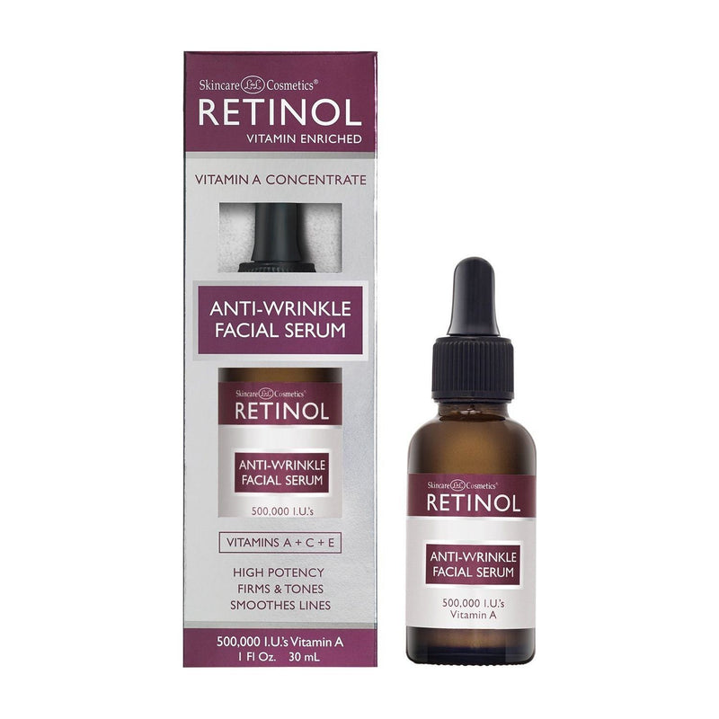 Retinol Retinol Vitamin A Anti-wrinkle Facial Serum 30ml Facial Serum Light Gray