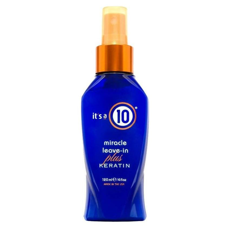 It's A 10 It's a 10 Miracle Leave-In Plus Keratin 4 oz Hair Conditioner Dark Blue