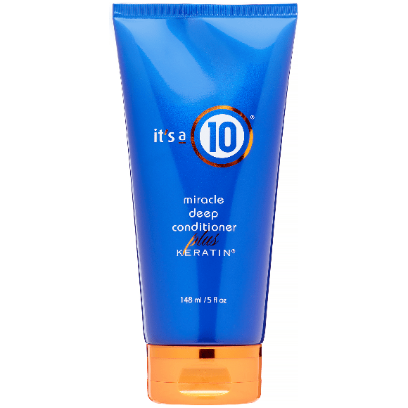 It's A 10 It's a 10 Miracle Deep Conditioner Plus Keratin 5 oz Hair Conditioner Royal Blue