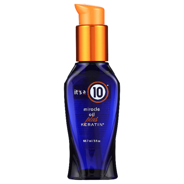 It's A 10 It's a 10 Miracle Oil Plus Keratin 3 oz Hair Oil Midnight Blue