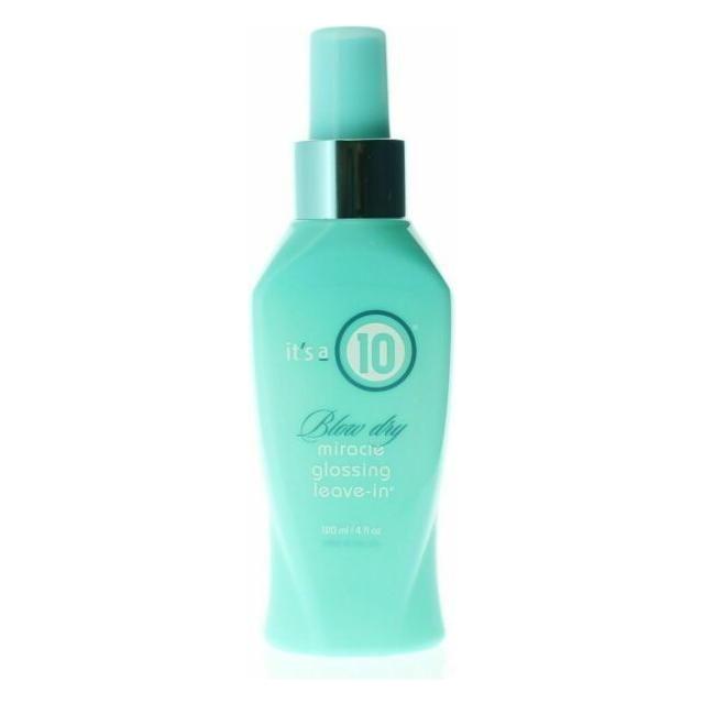 It's A 10 It's a 10 Blow Dry Glossing Leave-In 4oz Hair Styling Product Sky Blue