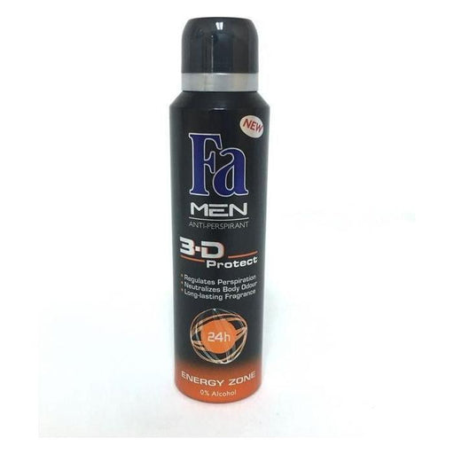 Fa Fa Deo Spray Energy Zone Men 150ml Personal Care Lavender